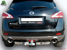 ТСУ для Nissan Murano Z51 2010-2014 без выреза бампера. Нагрузки 1500/100 кг, масса фаркопа 18,6 кг